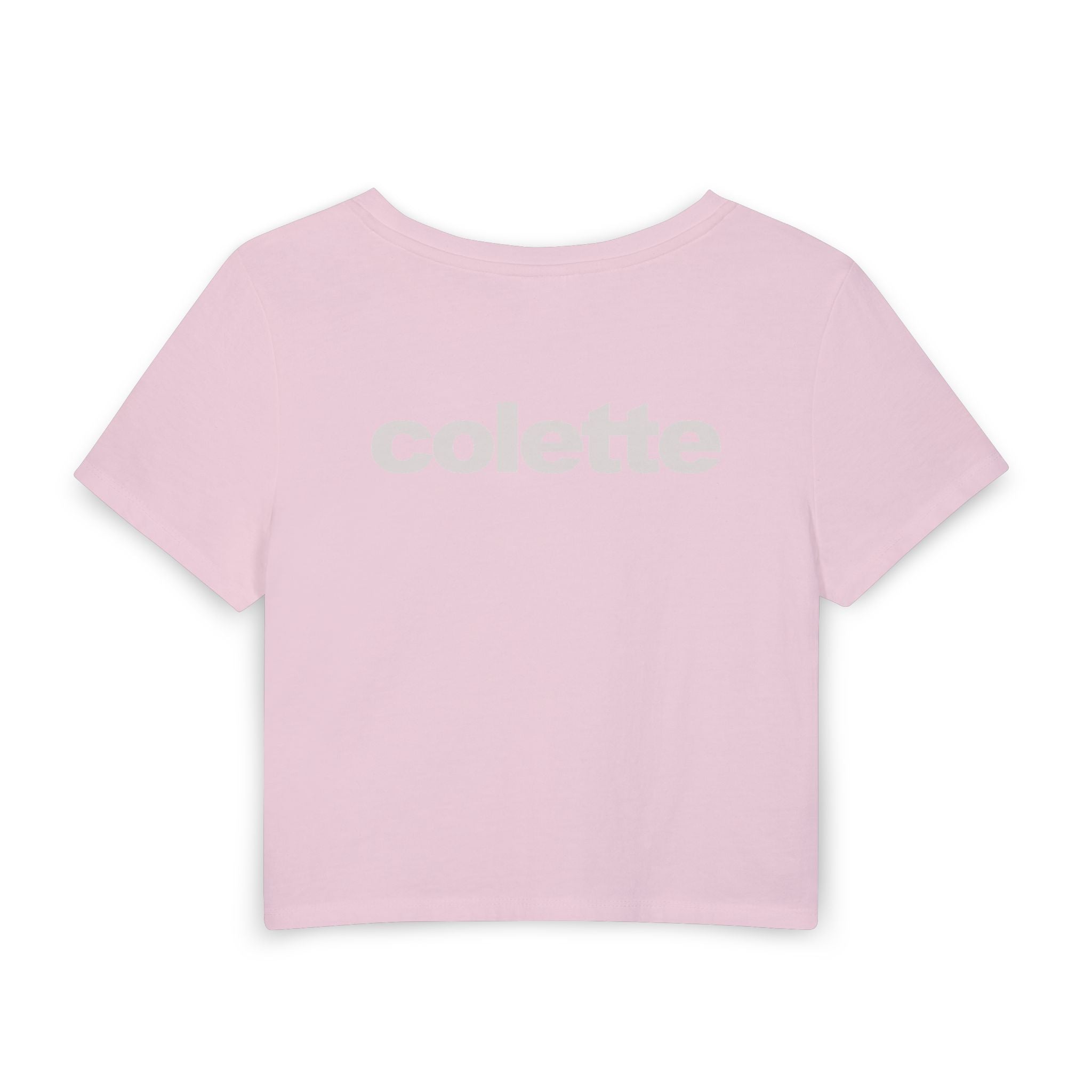 "You found me" Unicorn Women's Baby Tee — Minimalist Crop T-Shirt