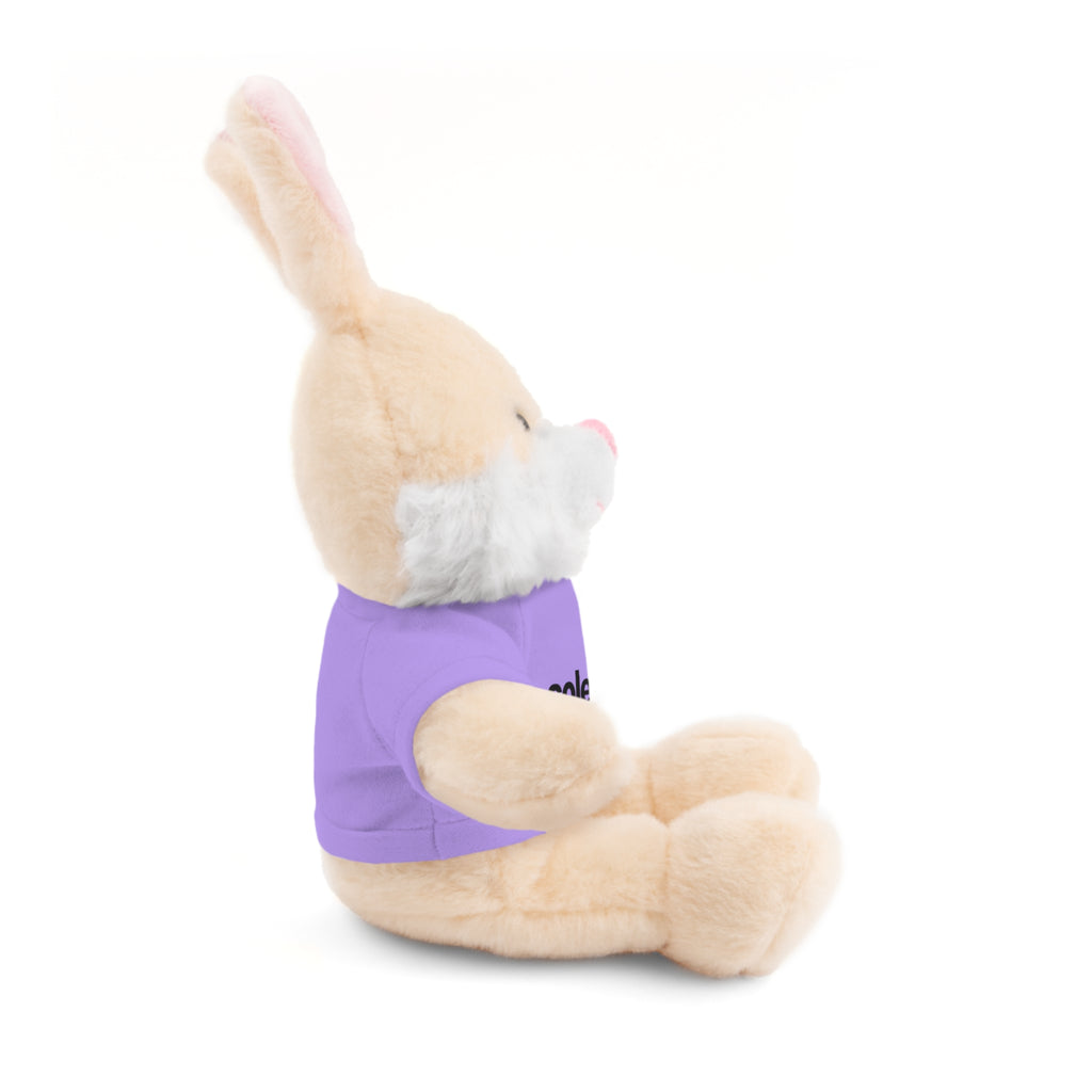 Stuffed Animal with 'colette' Logo Tee - 6 ANIMALS & 6 COLORS