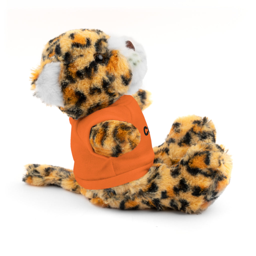 Stuffed Animal with 'colette' Logo Tee - 6 ANIMALS & 6 COLORS