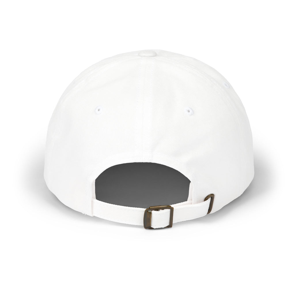 Embroidered  White on White "colette" Minimalist Baseball Hat