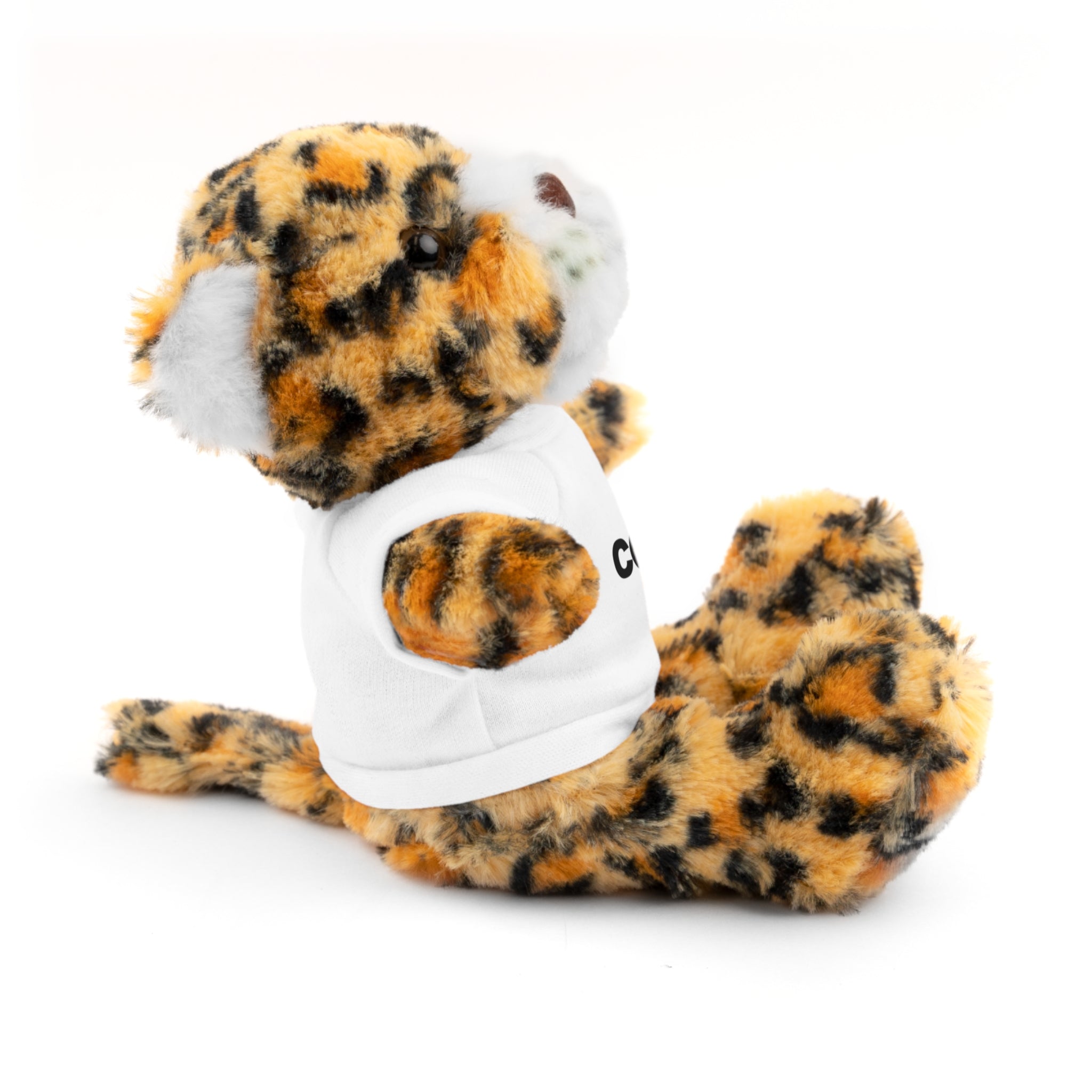 Stuffed Animal with 'colette' Logo Tee - 6 ANIMALS & 6 COLORS