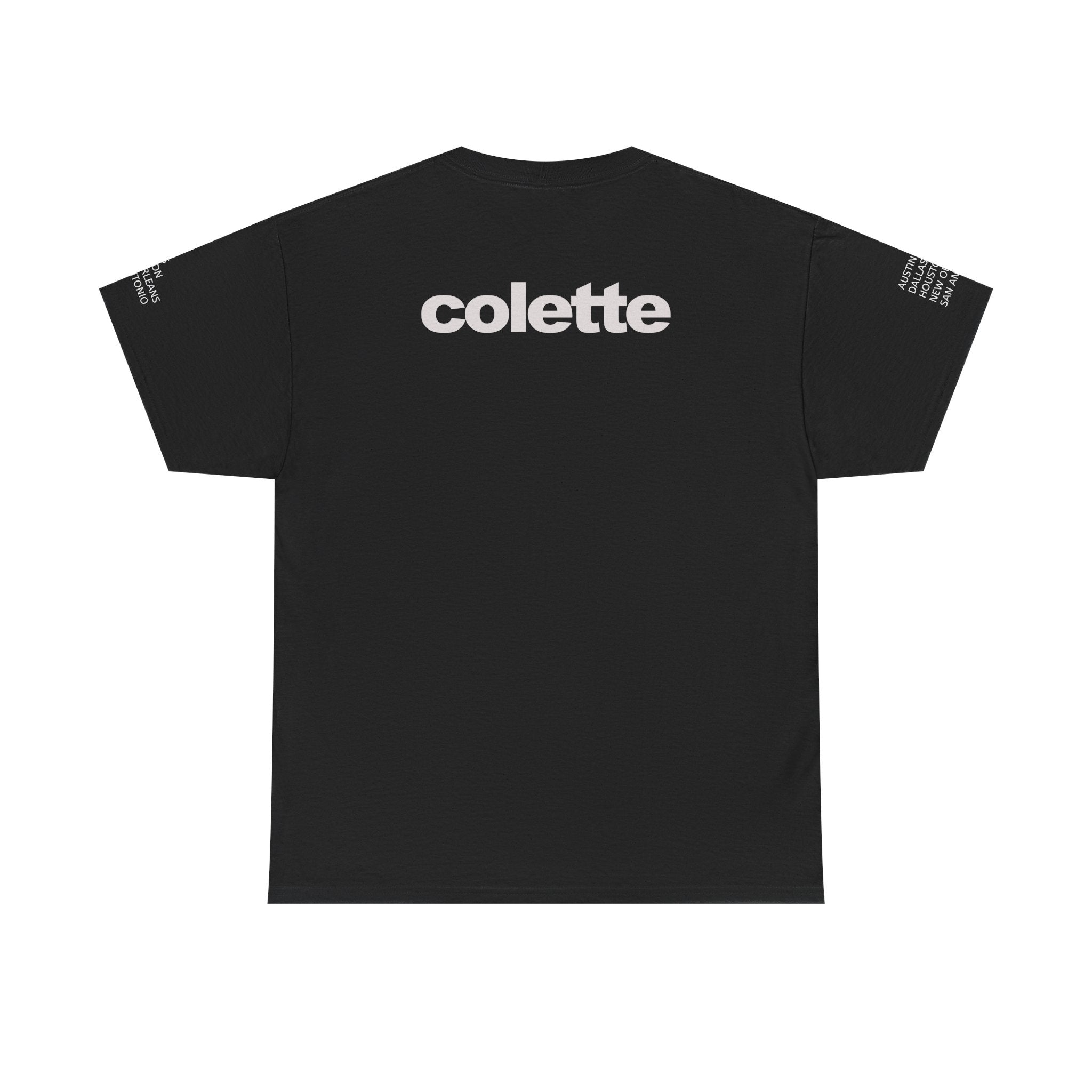 Unisex Boxy T-Shirt - Open Your Mind with colette Logo Back