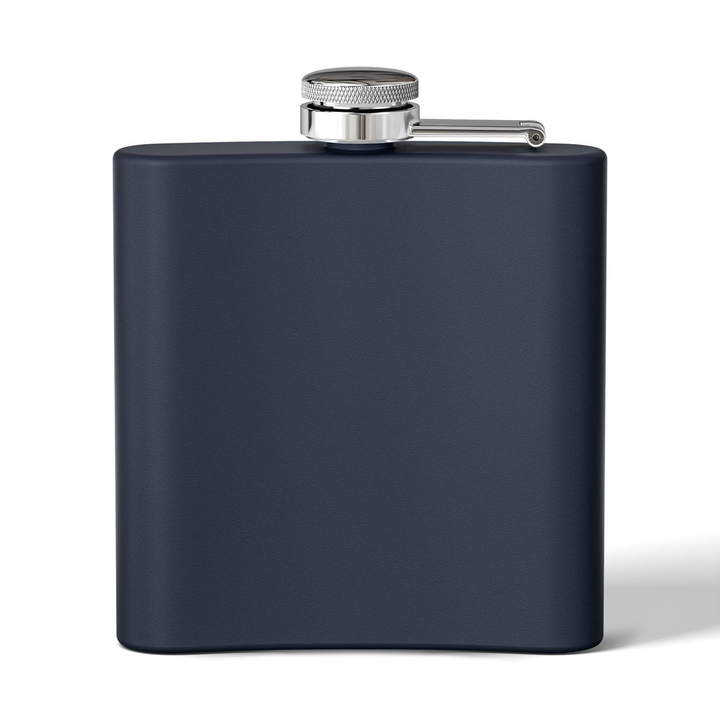 Flask - "Queen of Swing" Stainless Steel 6oz Hip Flask