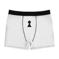 Keyhole Graphic Boxer Briefs — 'colette' Back Logo Men’s Underwear