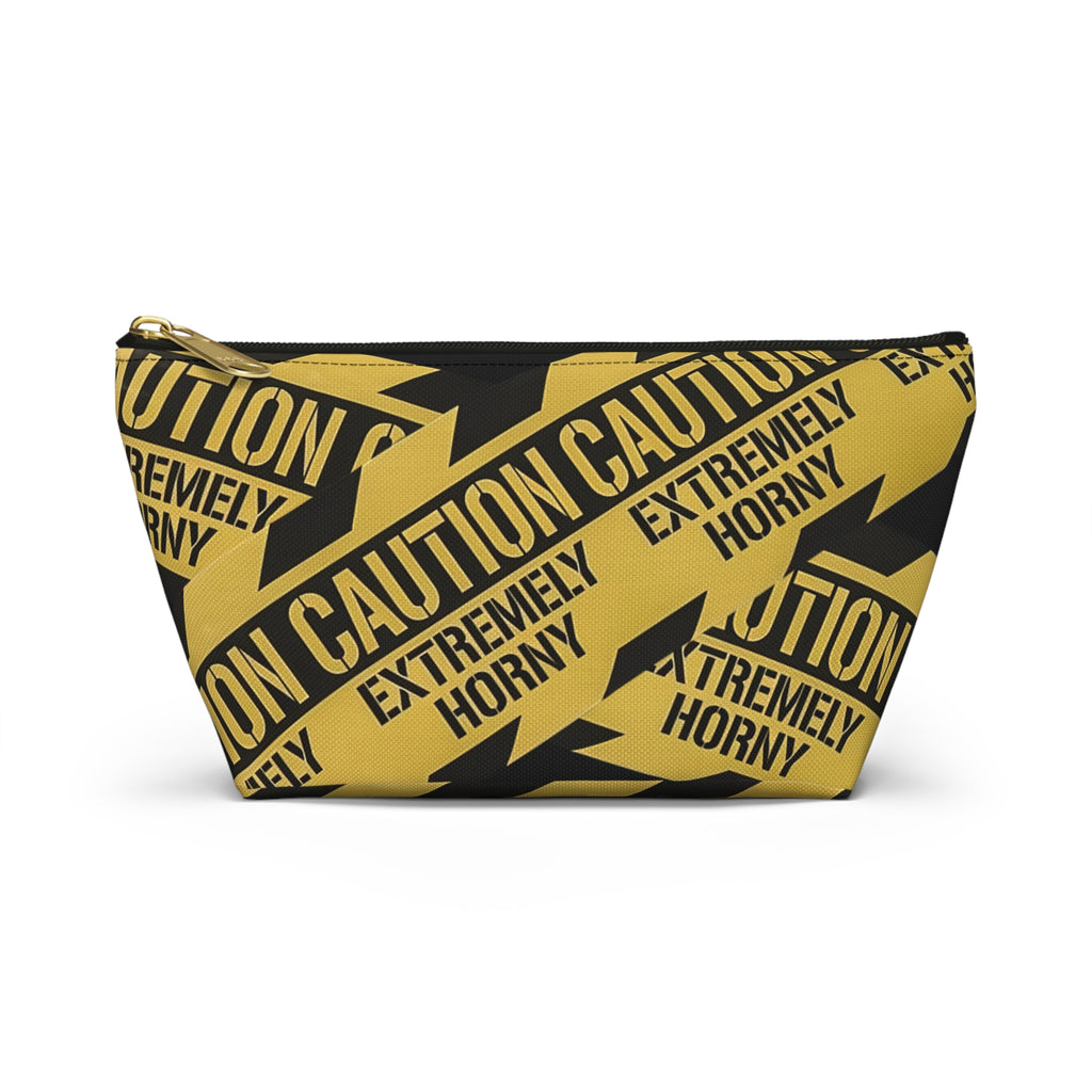 "Caution Extremely Horny" Accessory Bag/Pouch