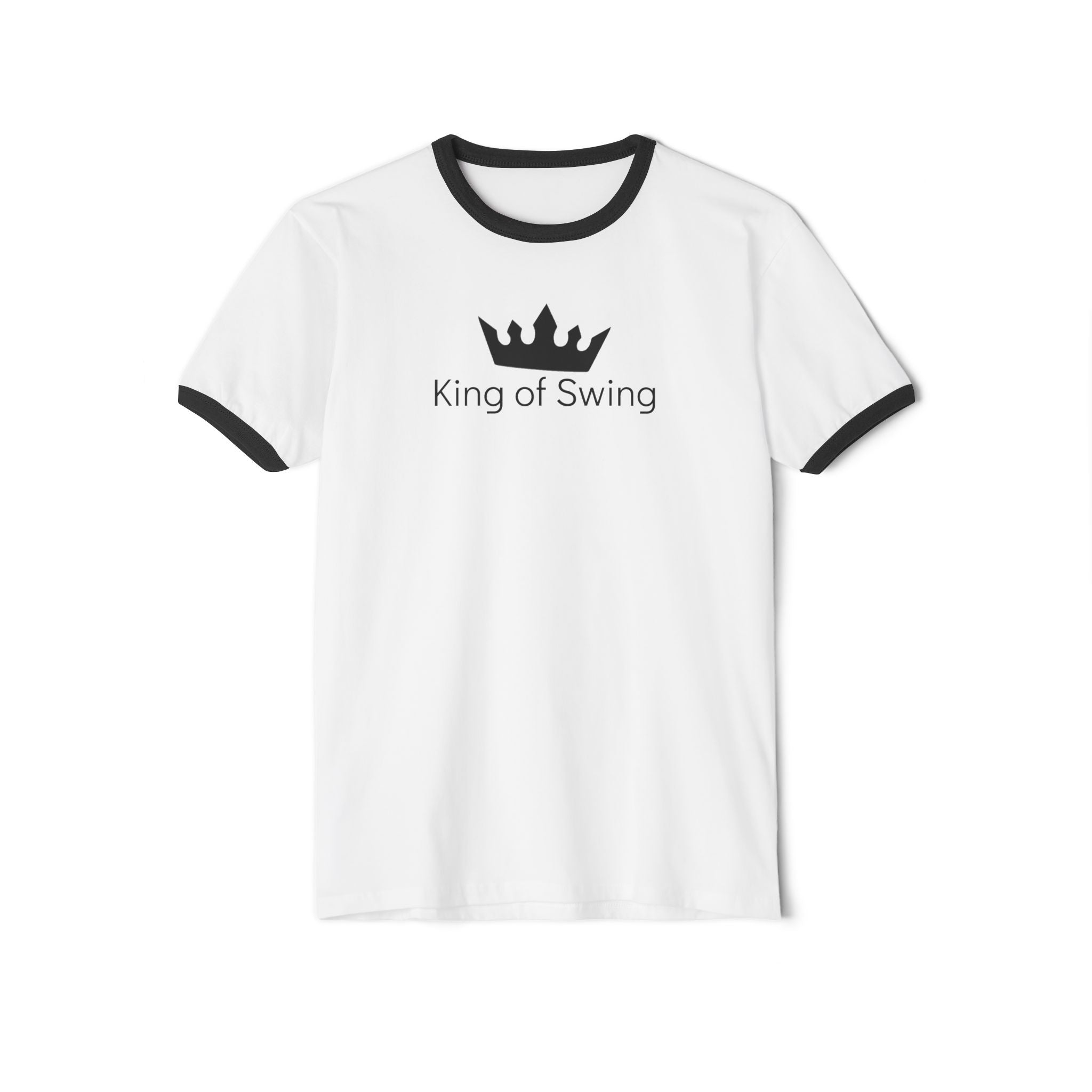"King of Swing" Ringer T-Shirt - Crown Tee