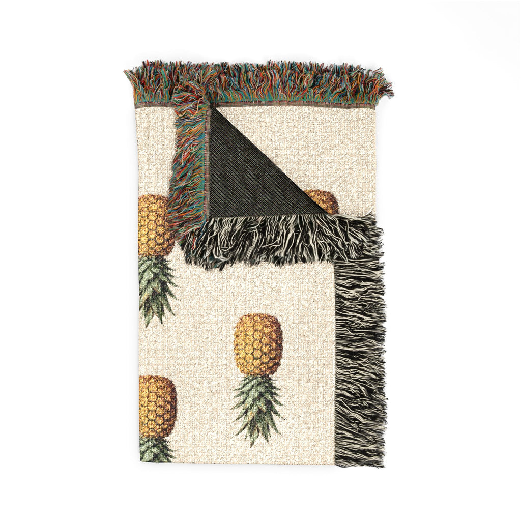 Pineapple Woven Throw Blanket - Decorative Throw