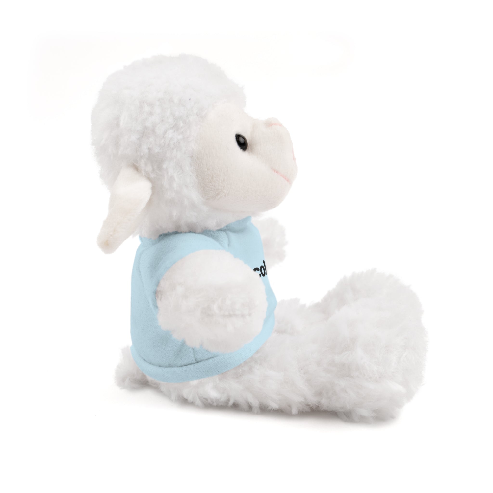 Stuffed Animal with 'colette' Logo Tee - 6 ANIMALS & 6 COLORS