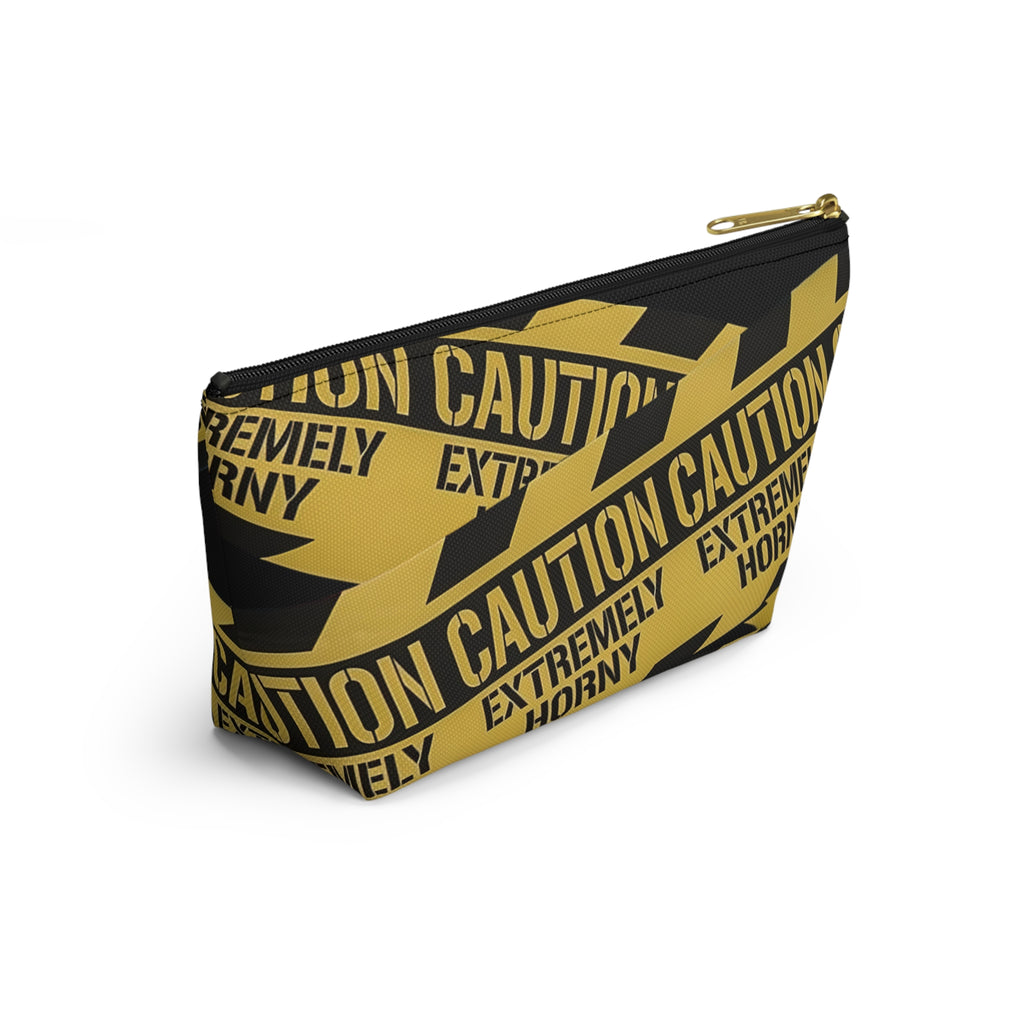 "Caution Extremely Horny" Accessory Bag/Pouch