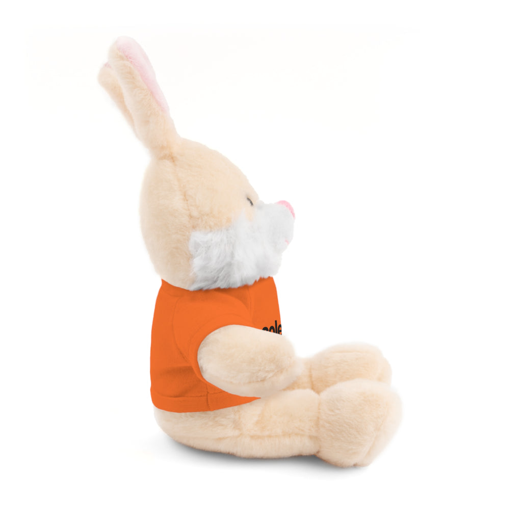 Stuffed Animal with 'colette' Logo Tee - 6 ANIMALS & 6 COLORS
