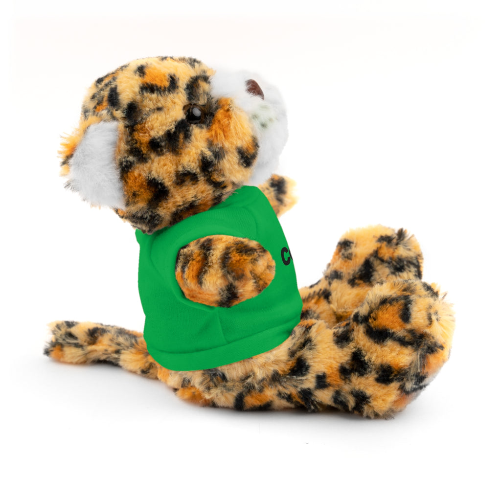 Stuffed Animal with 'colette' Logo Tee - 6 ANIMALS & 6 COLORS