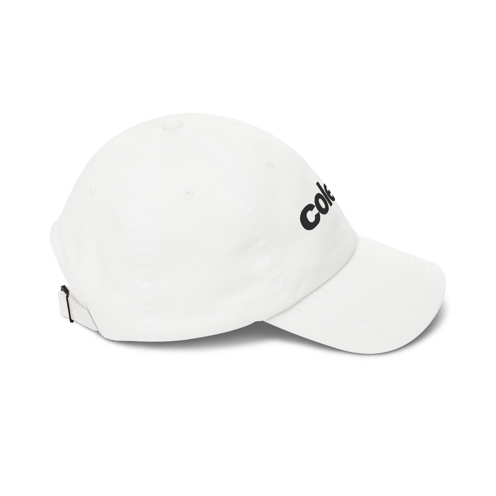 'colette' Black on Black Embroidered Dad Cap — Classic Baseball Hat