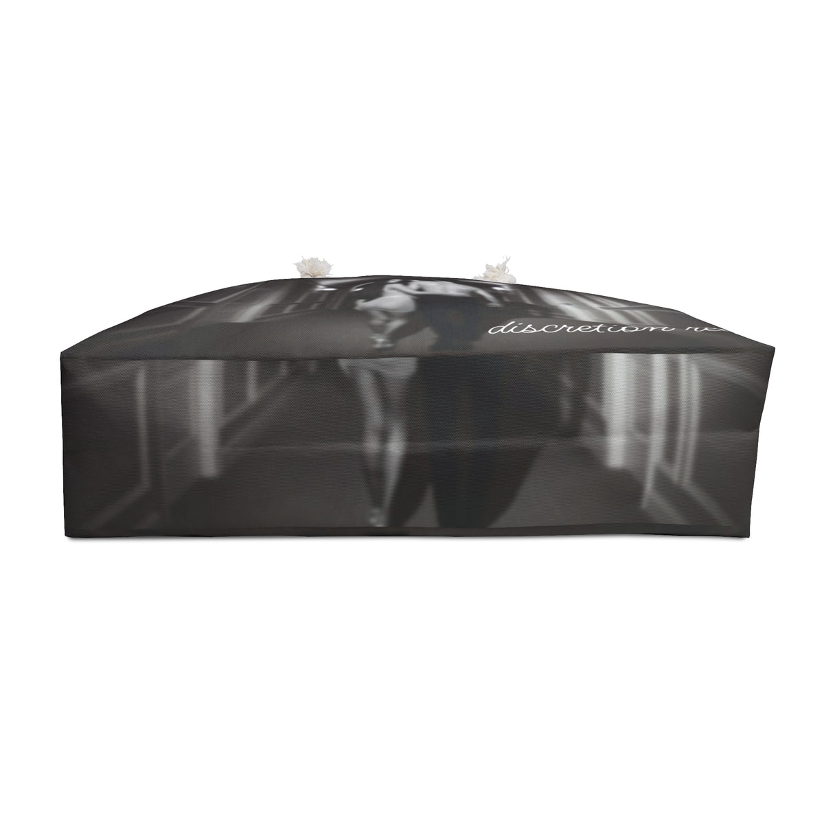 Carlysle Weekender Bag — Moody Black & White Couple Photo Travel Tote