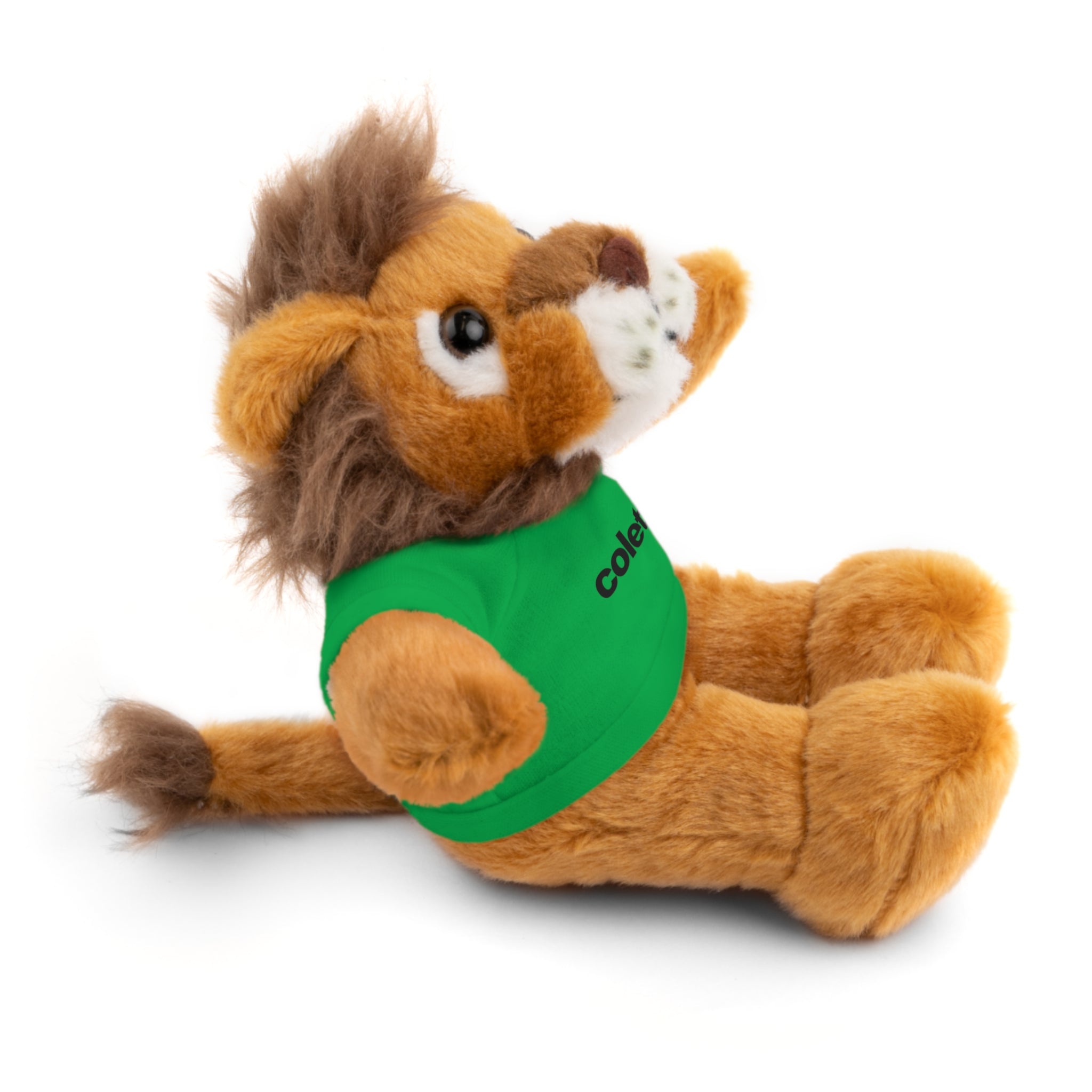 Stuffed Animal with 'colette' Logo Tee - 6 ANIMALS & 6 COLORS