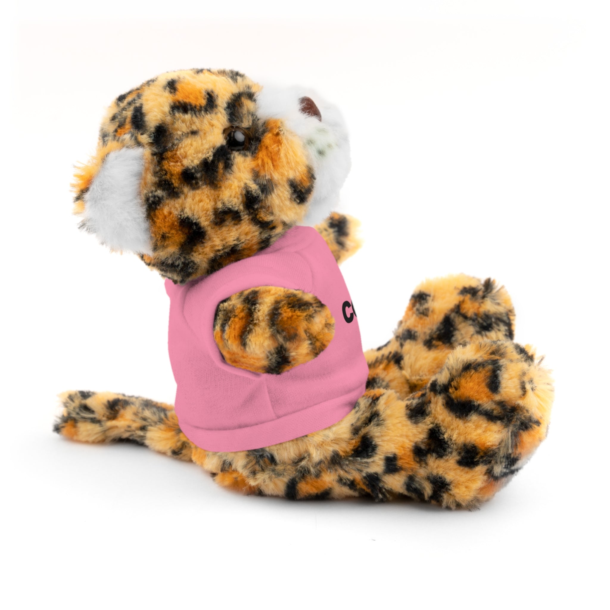 Stuffed Animal with 'colette' Logo Tee - 6 ANIMALS & 6 COLORS
