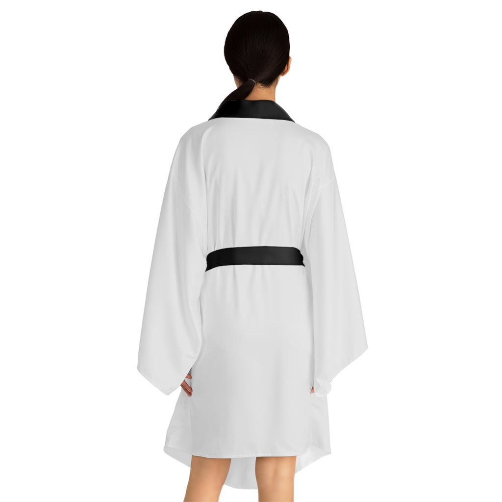 Kimono Robe — Minimalist 'colette' Long Sleeve Lounge Wrap