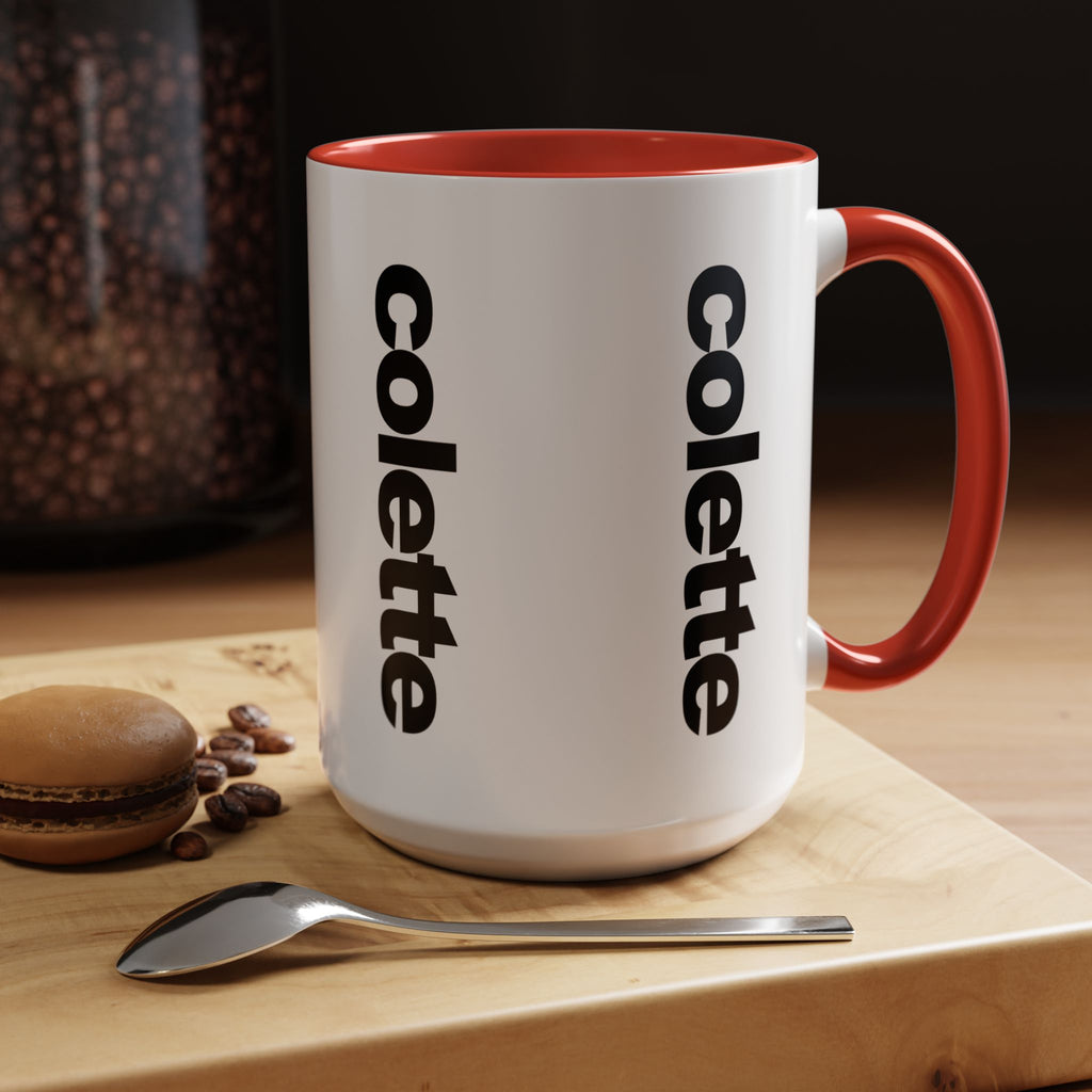 Coffee Mug —'colette' logo Ceramic Mug (11/15oz) - 9 COLORS