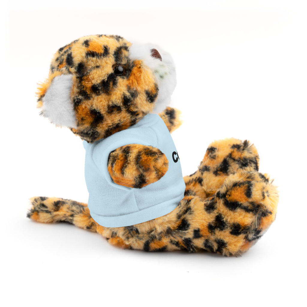 Stuffed Animal with 'colette' Logo Tee - 6 ANIMALS & 6 COLORS