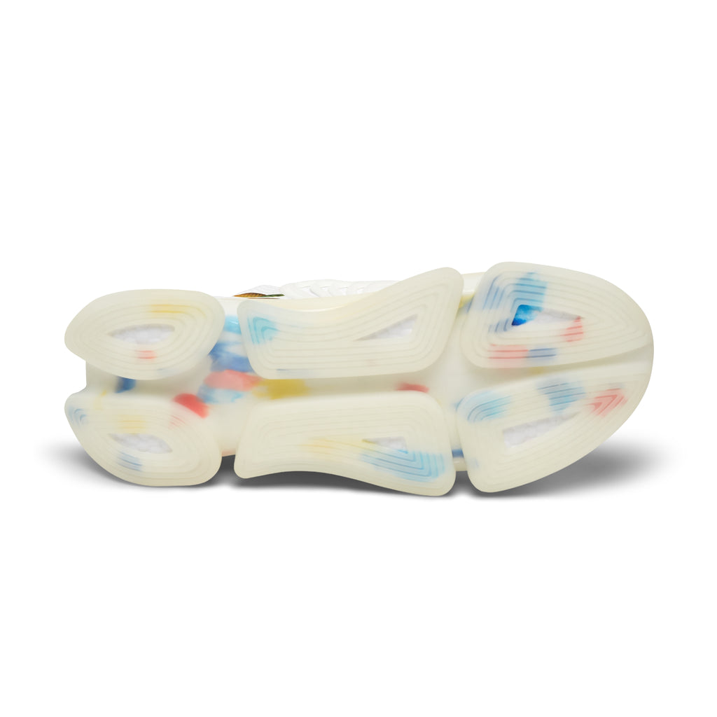 Pineapple Print Mesh Sneakers — Women’s Lightweight Summer Trainers