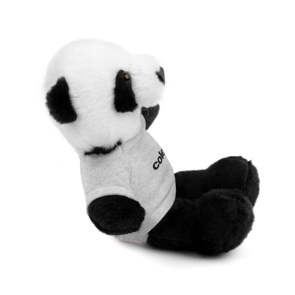 Stuffed Animal with 'colette' Logo Tee - 6 ANIMALS & 6 COLORS