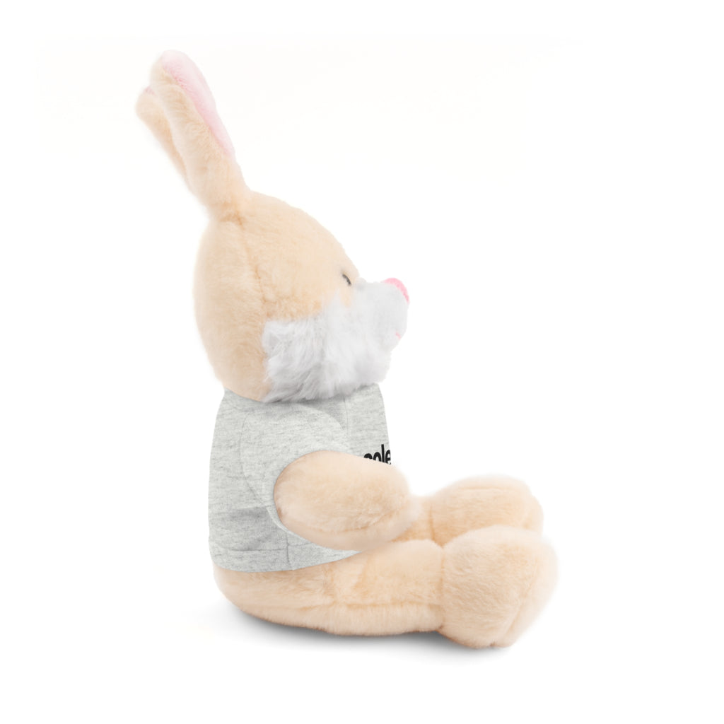 Stuffed Animal with 'colette' Logo Tee - 6 ANIMALS & 6 COLORS