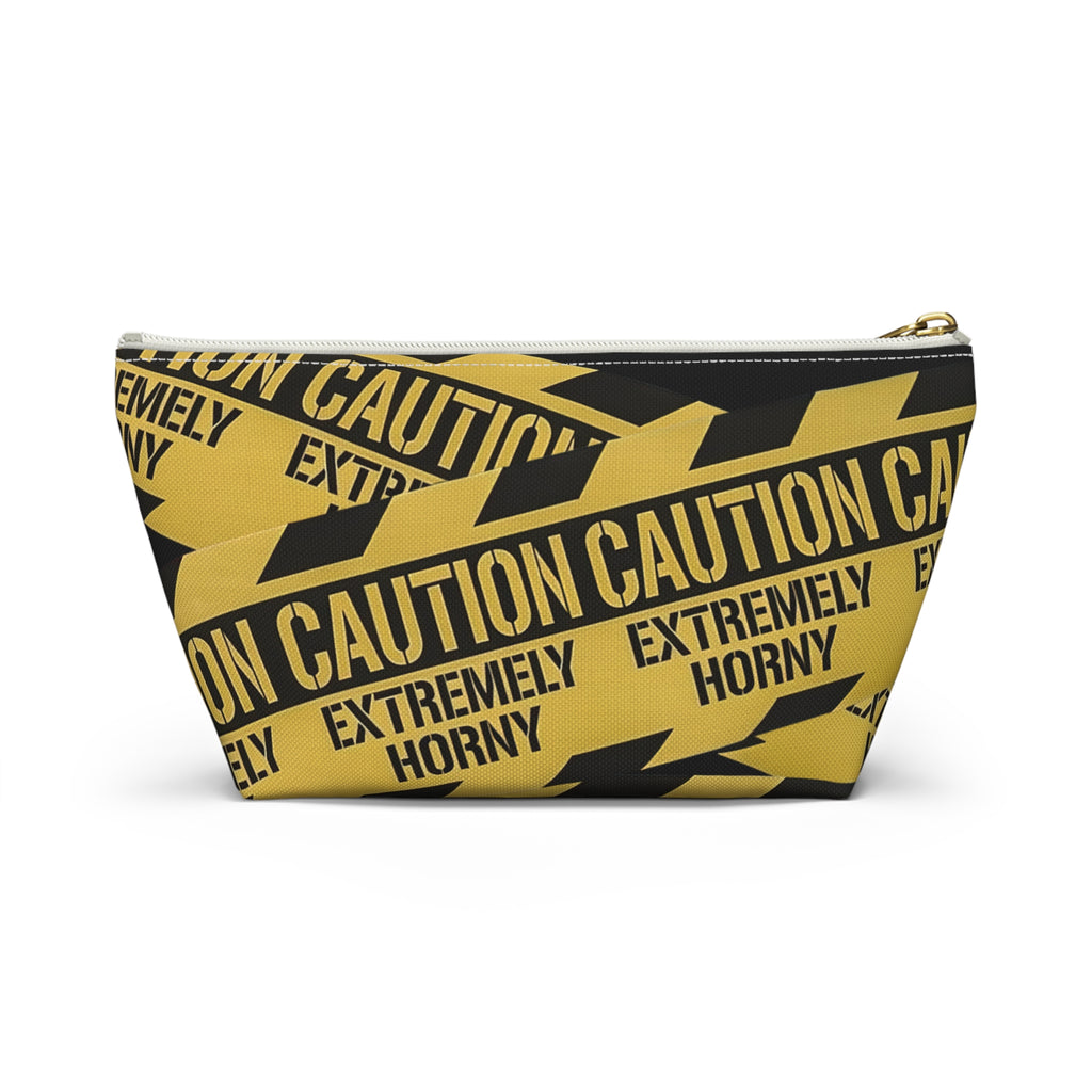 "Caution Extremely Horny" Accessory Bag/Pouch