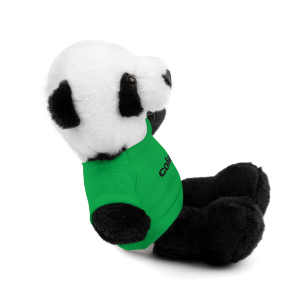 Stuffed Animal with 'colette' Logo Tee - 6 ANIMALS & 6 COLORS