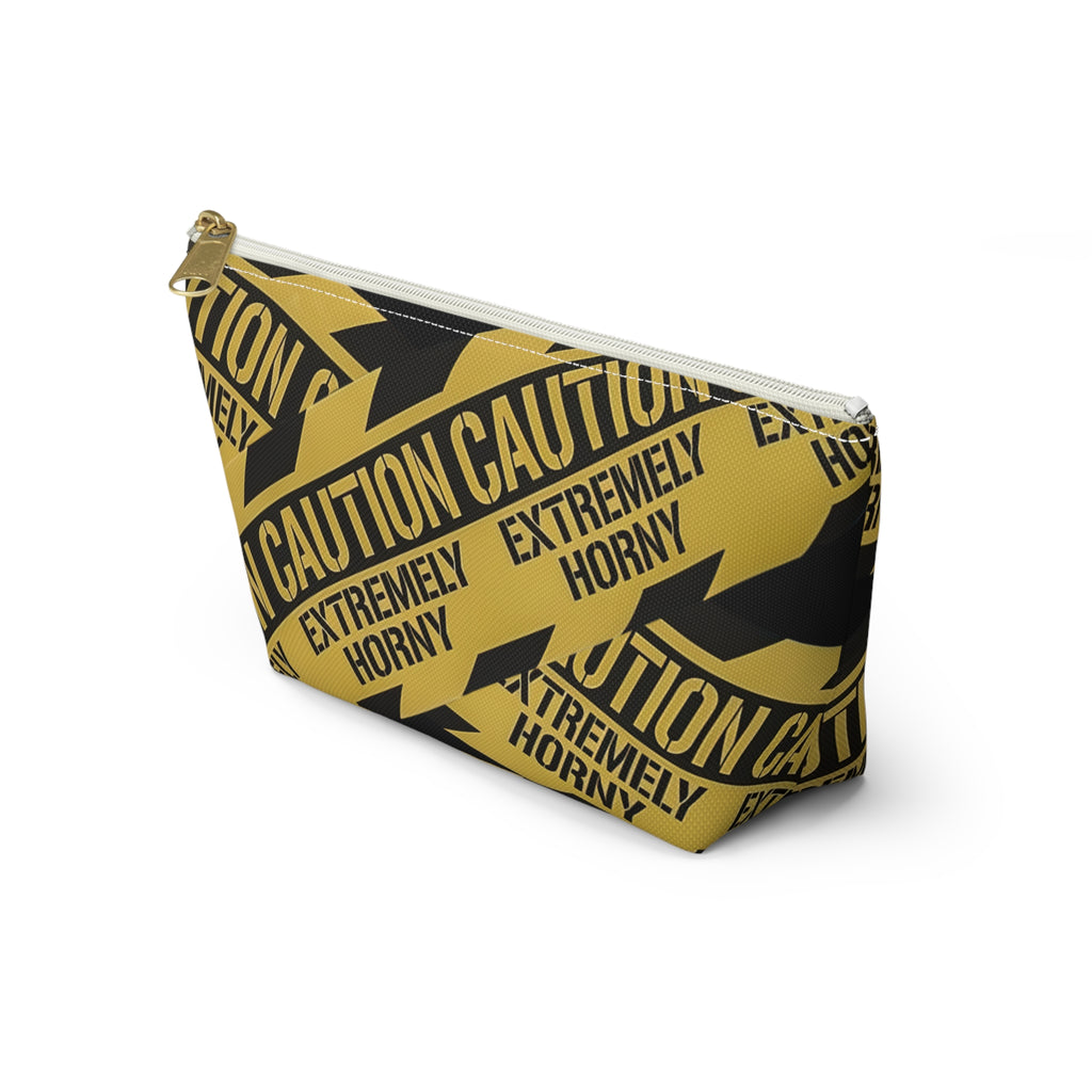 "Caution Extremely Horny" Accessory Bag/Pouch