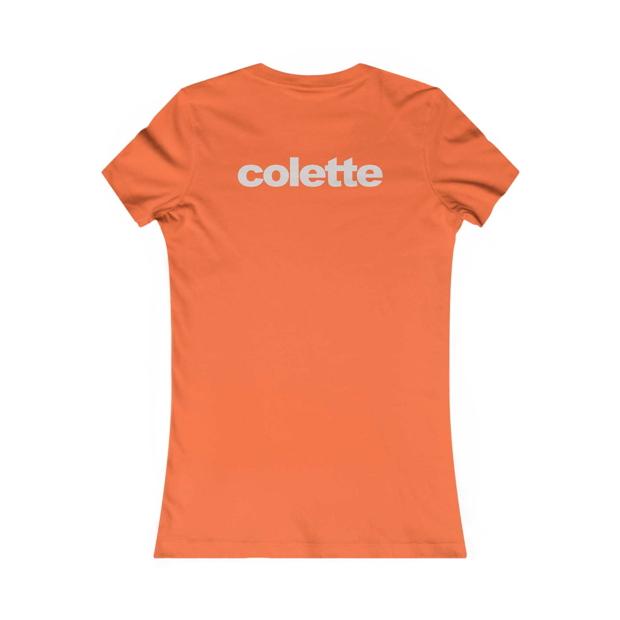 Behave Strikethrough -  Women's Fitted 'colette' Graphic T-Shirt - 15 COLORS