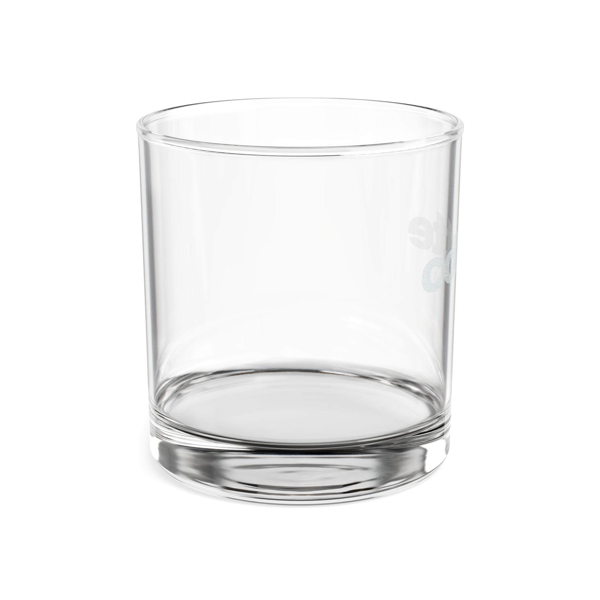 Engraved Whiskey Glass 10.5 oz - Personalized 'colette' Rocks Glass