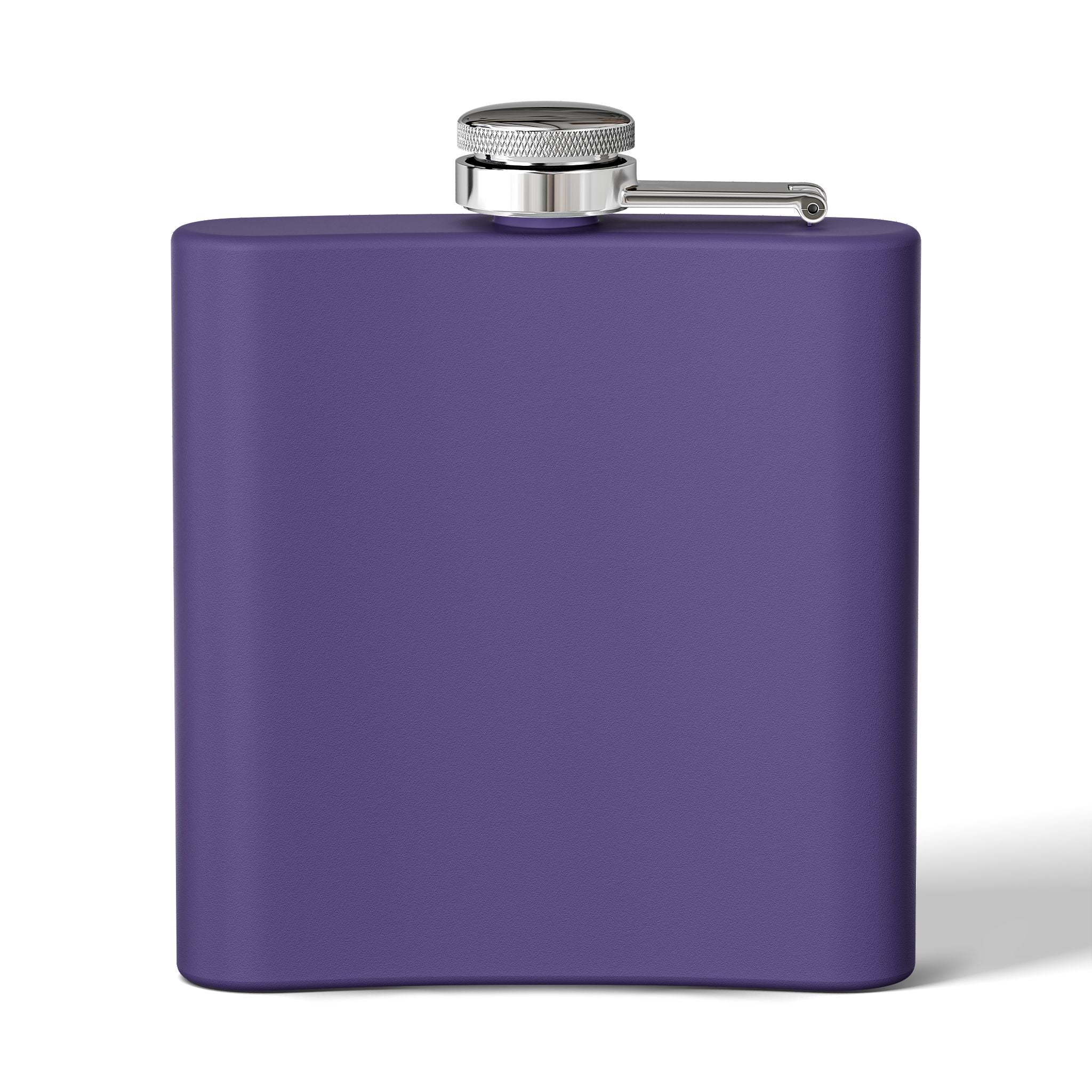 Flask - "Queen of Swing" Stainless Steel 6oz Hip Flask