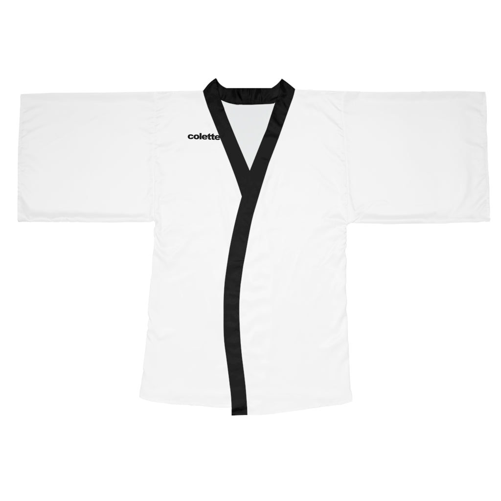 Kimono Robe — Minimalist 'colette' Long Sleeve Lounge Wrap