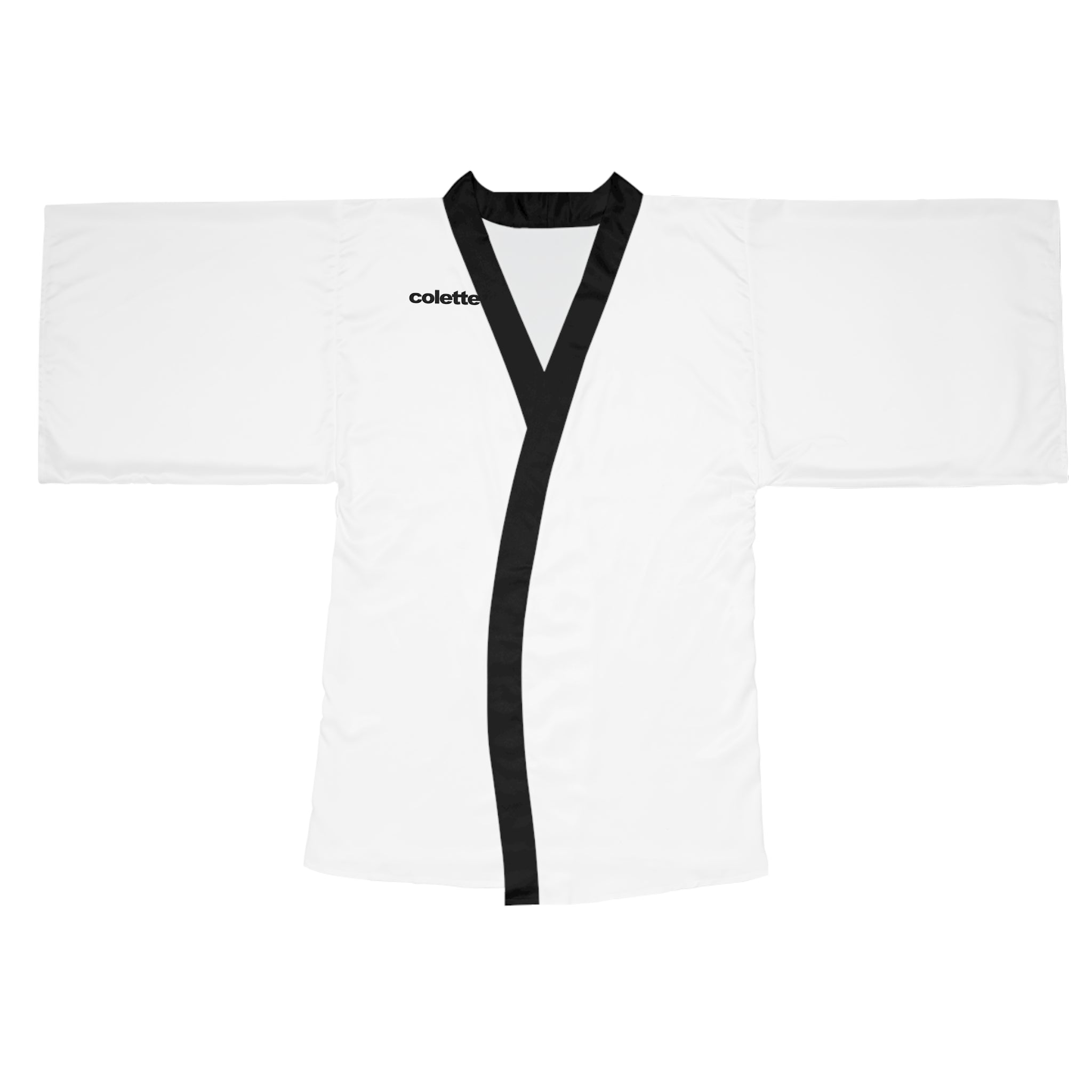 Kimono Robe — Minimalist 'colette' Long Sleeve Lounge Wrap