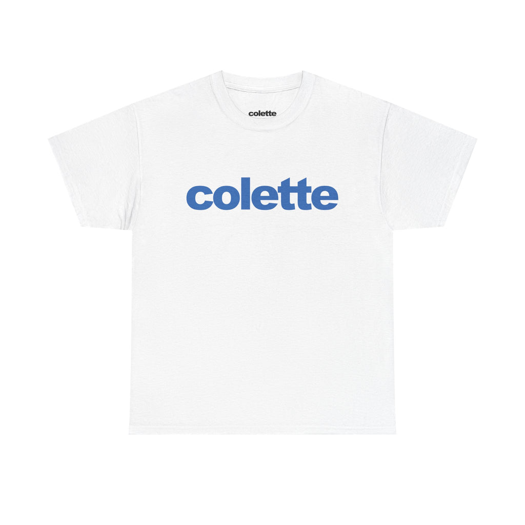 Unisex Boxy T-Shirt — colette Logo Front with Location Cities Back (Austin, Dallas, Houston, New Orleans, San Antonio)