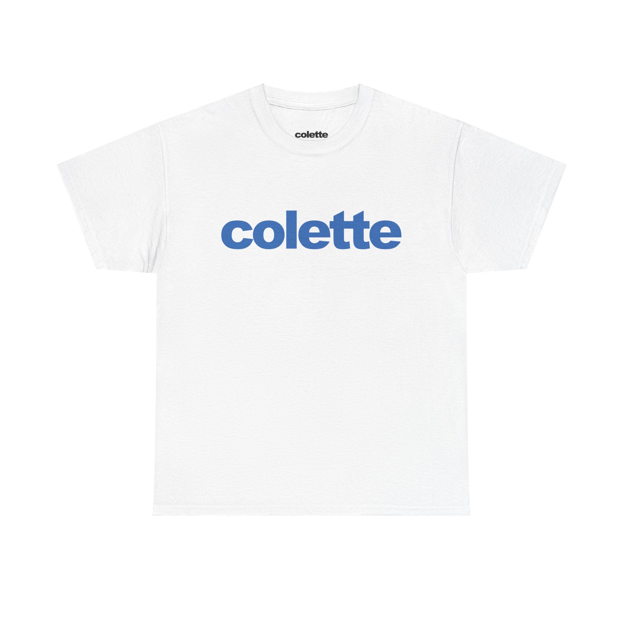 Unisex Boxy T-Shirt — colette Logo Front with Location Cities Back (Austin, Dallas, Houston, New Orleans, San Antonio)