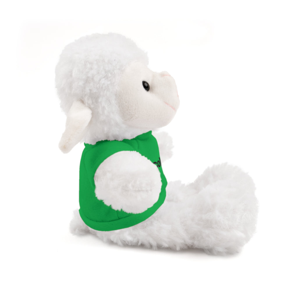 Stuffed Animal with 'colette' Logo Tee - 6 ANIMALS & 6 COLORS