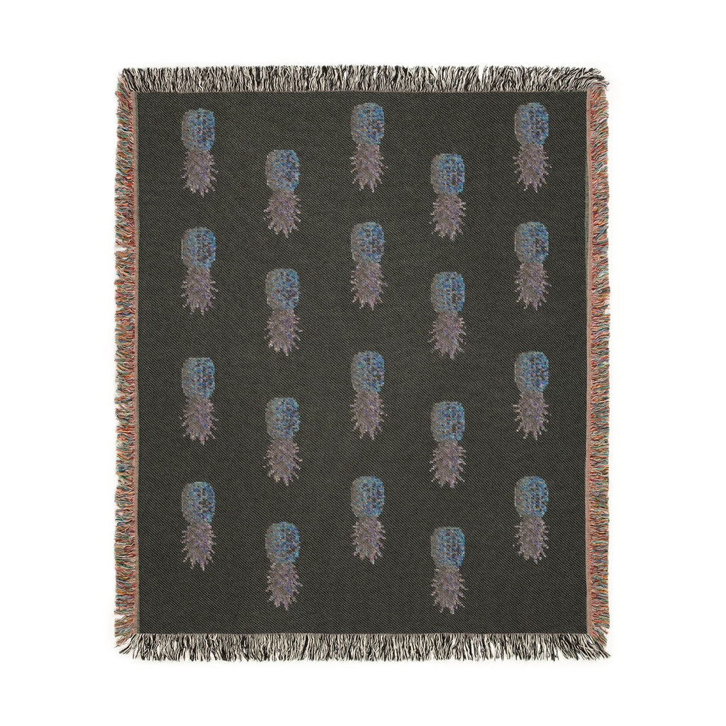 Pineapple Woven Throw Blanket - Decorative Throw