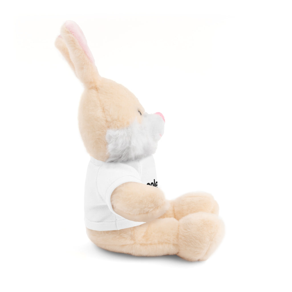 Stuffed Animal with 'colette' Logo Tee - 6 ANIMALS & 6 COLORS