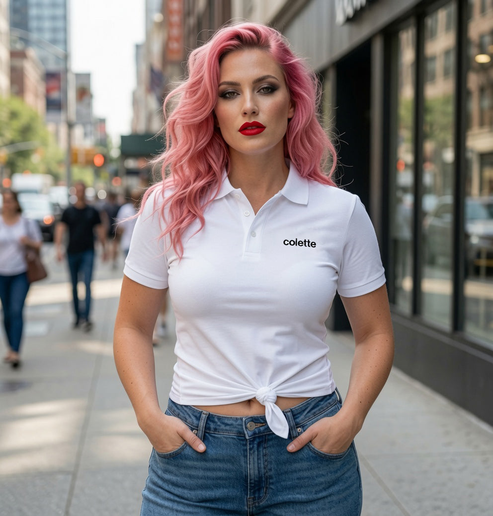 Men's Lightweight Snag-Proof Polo with 'colette' Logo - 8 COLORS