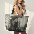 Marmont Weekender Tote Bag – Black & White Couple Photo Travel Tote