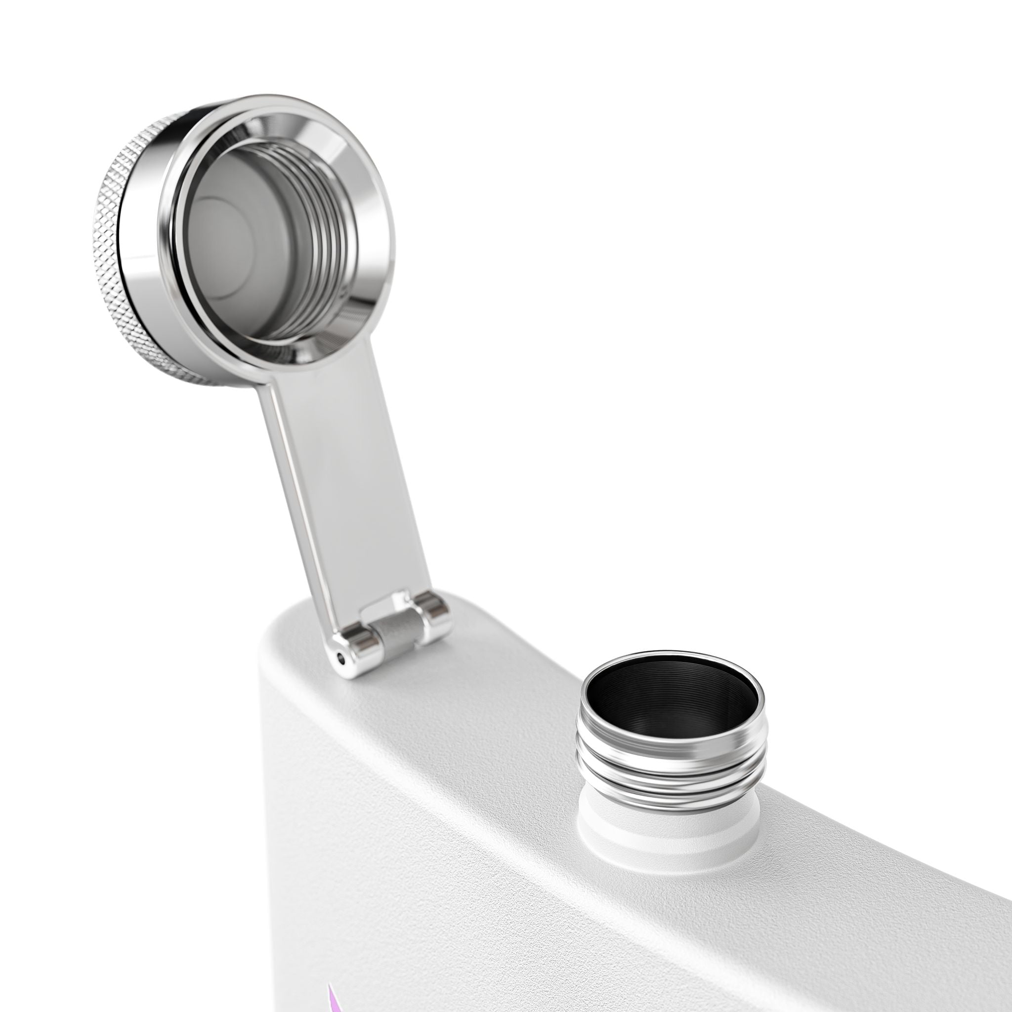 Flask - "Queen of Swing" Stainless Steel 6oz Hip Flask