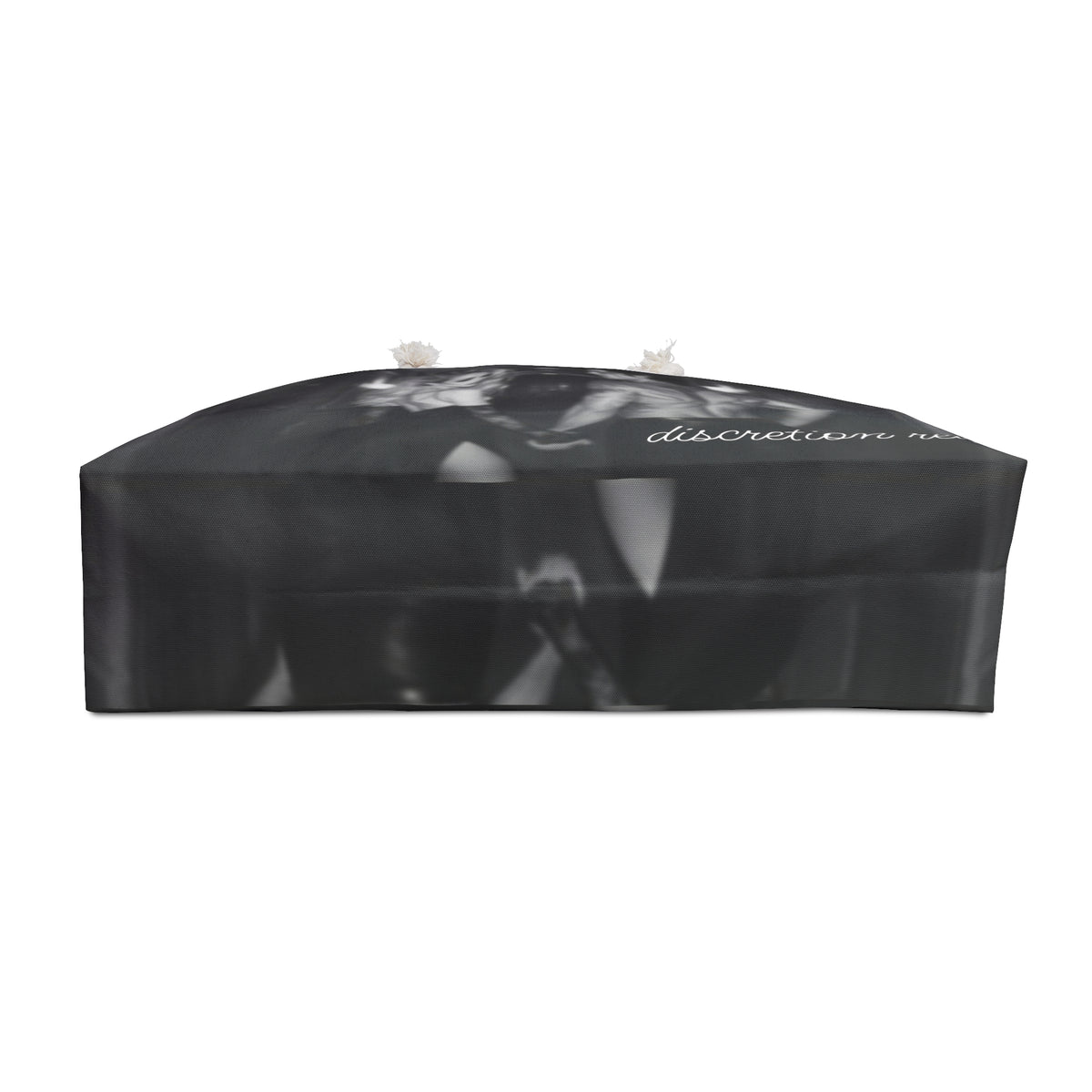 Chelsea Weekender Bag — Moody Black & White Couple Photo Travel Tote