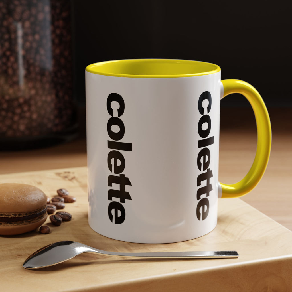 Coffee Mug —'colette' logo Ceramic Mug (11/15oz) - 9 COLORS