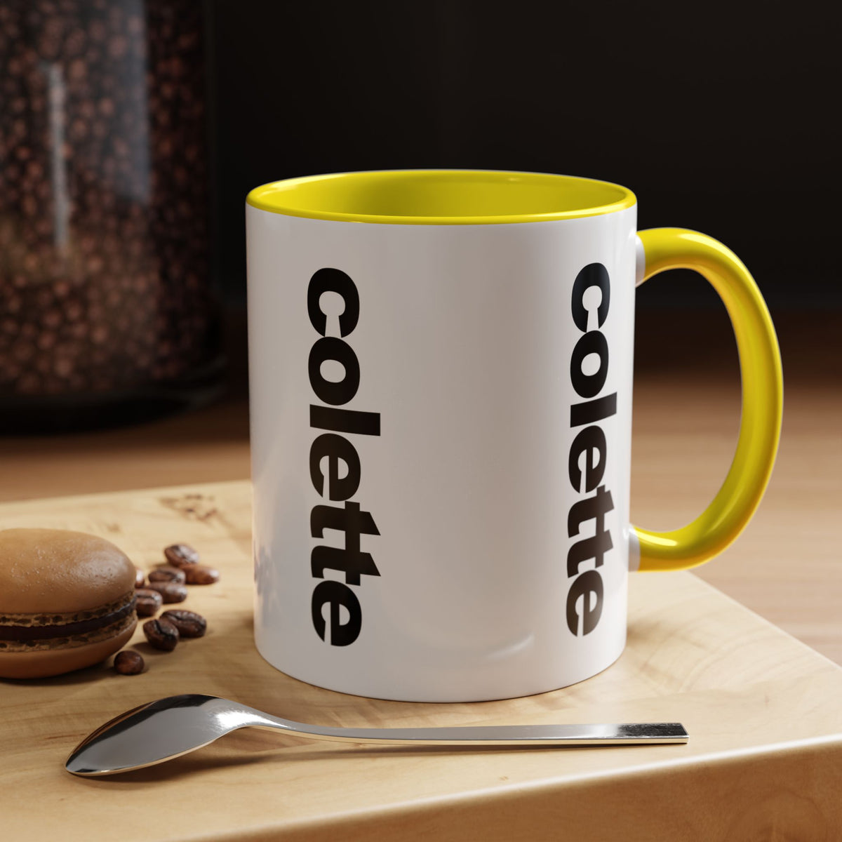 Coffee Mug —'colette' logo Ceramic Mug (11/15oz) - 9 COLORS