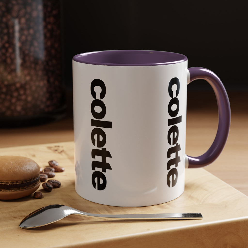 Coffee Mug —'colette' logo Ceramic Mug (11/15oz) - 9 COLORS
