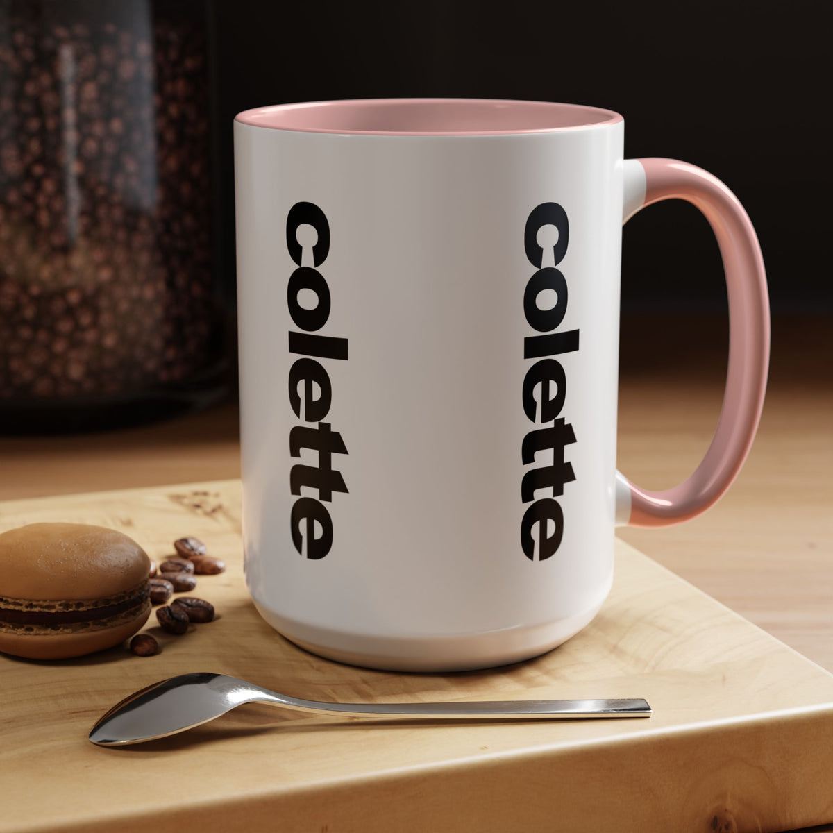 Coffee Mug —'colette' logo Ceramic Mug (11/15oz) - 9 COLORS