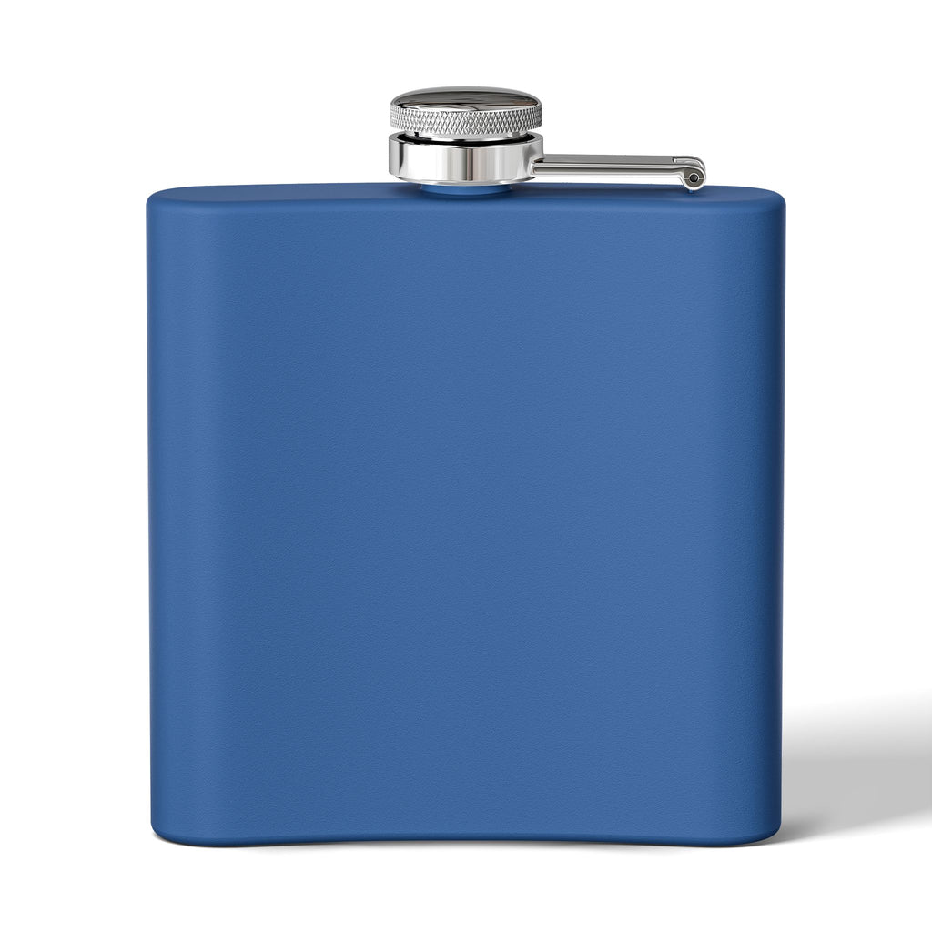 Flask - "Queen of Swing" Stainless Steel 6oz Hip Flask