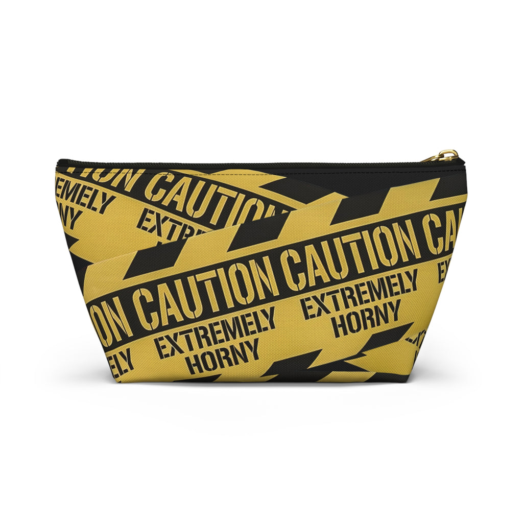 "Caution Extremely Horny" Accessory Bag/Pouch