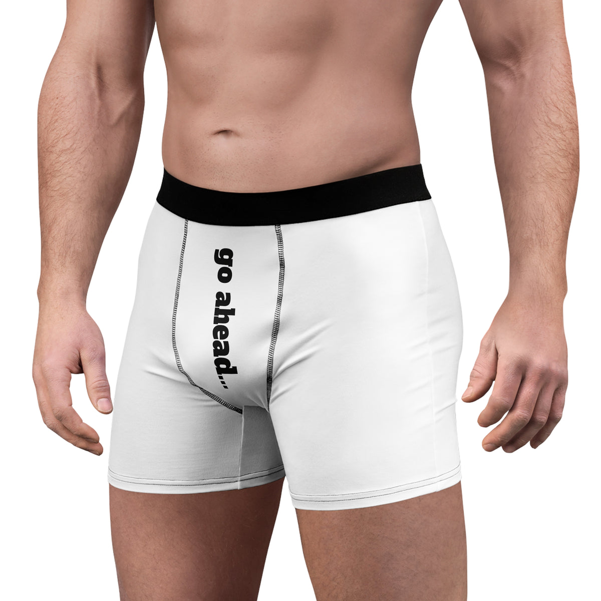 Boxer Briefs "go ahead..." Men's Underwear