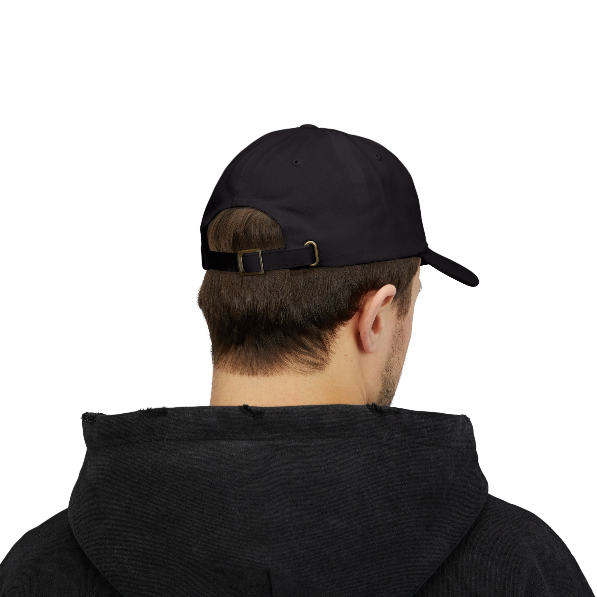 colette Embroidered Dad Cap — Classic Black Baseball Hat